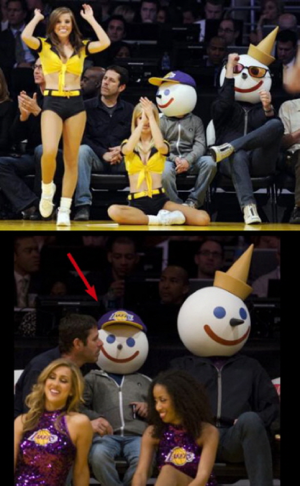 Jack goes to the Laker's Game